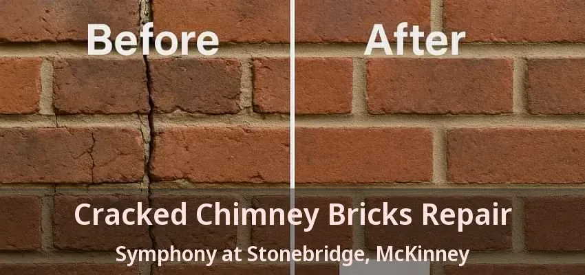 Cracked Chimney Bricks Repair Symphony at Stonebridge, McKinney - TX