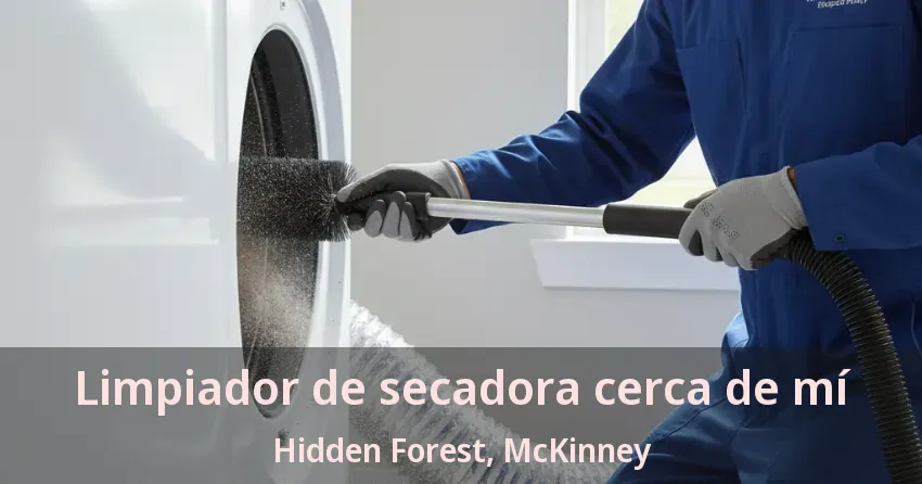 Limpiador de secadora cerca de mí Hidden Forest, McKinney - TX