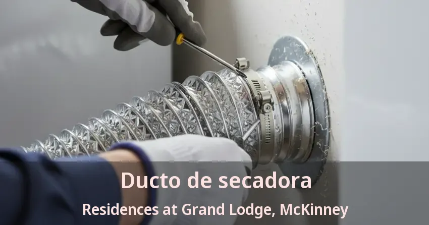Ducto de secadora Residences at Grand Lodge, McKinney - TX