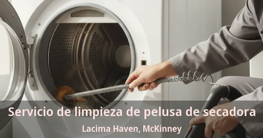 Servicio de limpieza de pelusa de secadora Lacima Haven, McKinney - TX