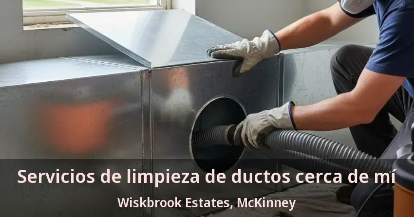 Servicios de limpieza de ductos cerca de mí Wiskbrook Estates, McKinney - TX