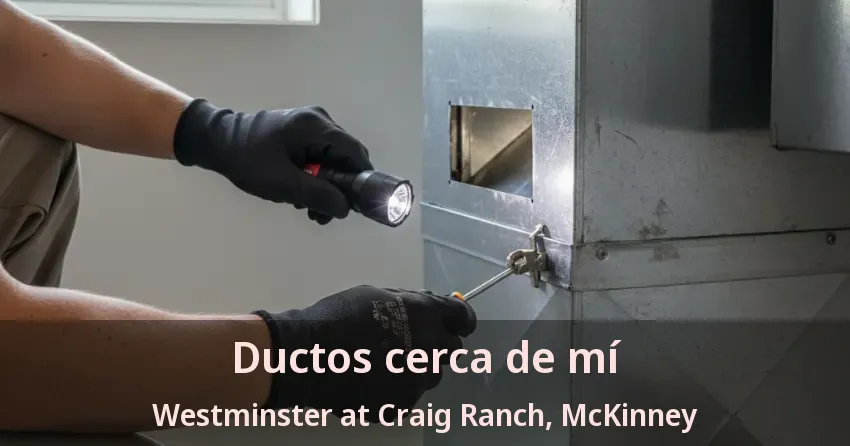 Ductos cerca de mí Westminster at Craig Ranch, McKinney - TX Ductos cerca de mí Westminster at Craig Ranch, McKinney - TX