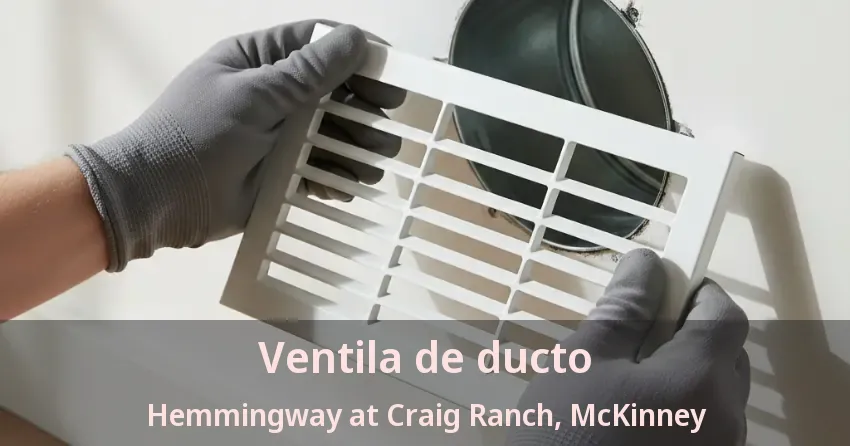 Ventila de ducto Hemmingway at Craig Ranch, McKinney - TX
