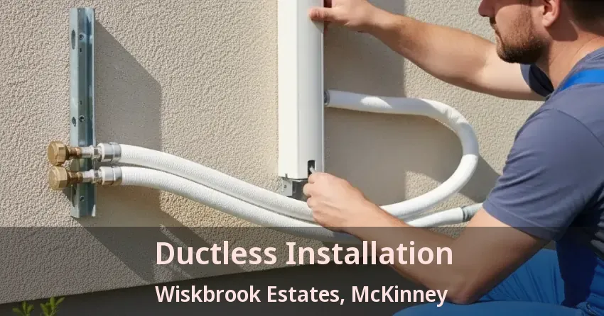 Ductless Installation Wiskbrook Estates, McKinney - TX