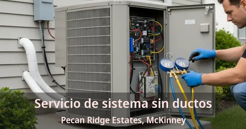 Servicio de sistema sin ductos Pecan Ridge Estates, McKinney - TX Servicio de sistema sin ductos Pecan Ridge Estates, McKinney - TX