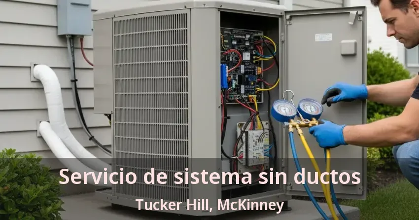 Servicio de sistema sin ductos Tucker Hill, McKinney - TX