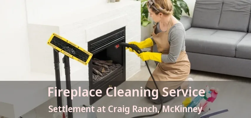 Fireplace Cleaning Service Settlement at Craig Ranch, McKinney - TX