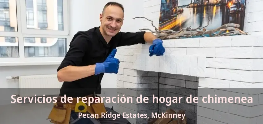 Servicios de reparación de hogar de chimenea Pecan Ridge Estates, McKinney - TX