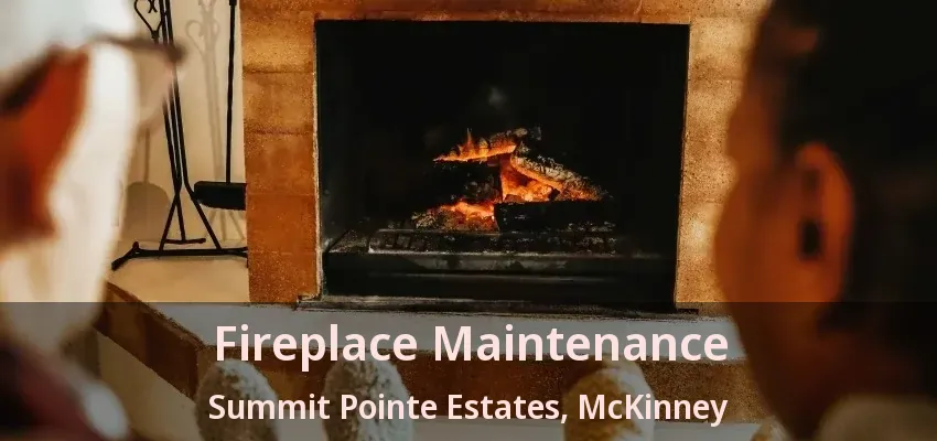Fireplace Maintenance Summit Pointe Estates, McKinney - TX