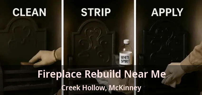 Fireplace Rebuild Near Me Creek Hollow, McKinney - TX