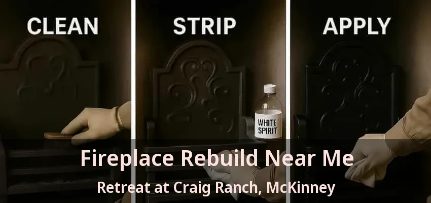 Fireplace Rebuild Near Me Retreat at Craig Ranch, McKinney - TX