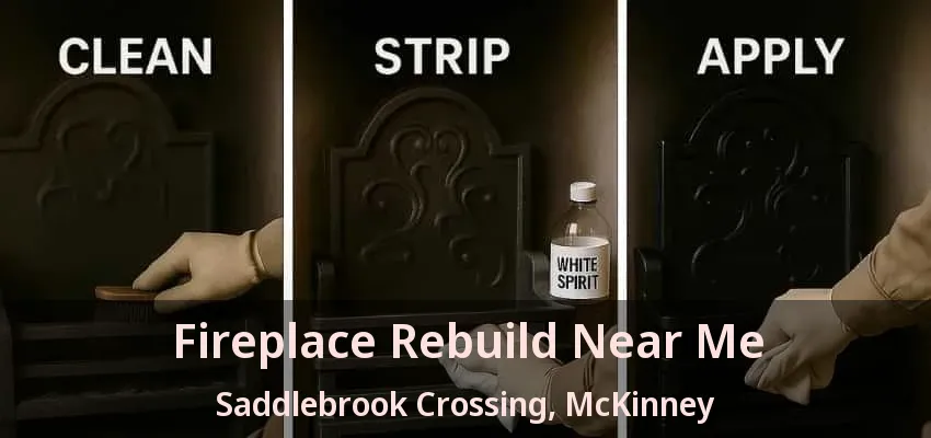 Fireplace Rebuild Near Me Saddlebrook Crossing, McKinney - TX