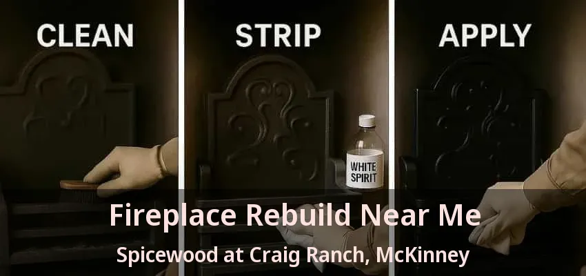 Fireplace Rebuild Near Me Spicewood at Craig Ranch, McKinney - TX