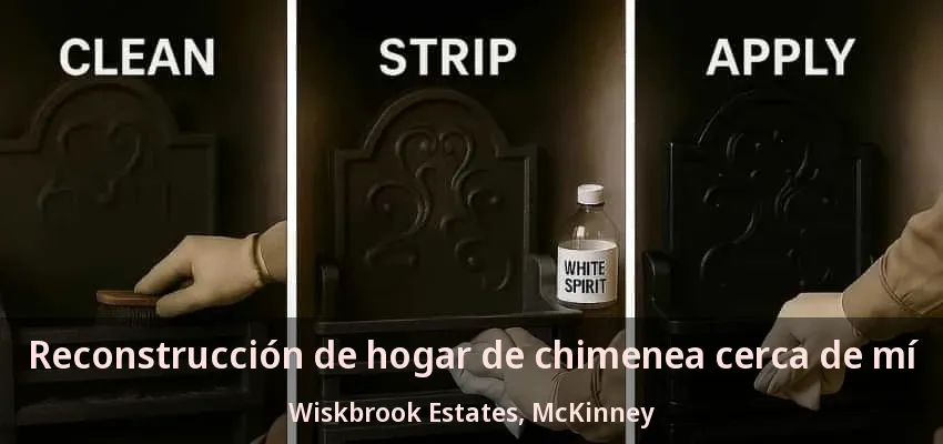 Reconstrucción de hogar de chimenea cerca de mí Wiskbrook Estates, McKinney - TX