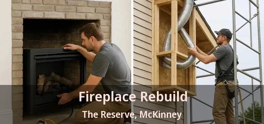 Fireplace Rebuild The Reserve, McKinney - TX