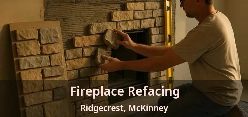 Fireplace Refacing Ridgecrest, McKinney - TX