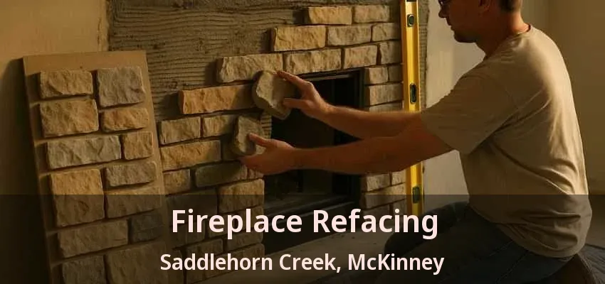 Fireplace Refacing Saddlehorn Creek, McKinney - TX