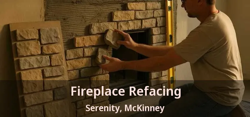 Fireplace Refacing Serenity, McKinney - TX