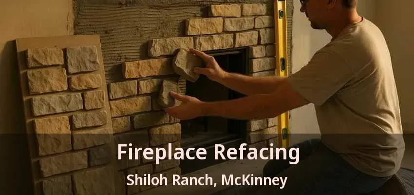 Fireplace Refacing Shiloh Ranch, McKinney - TX
