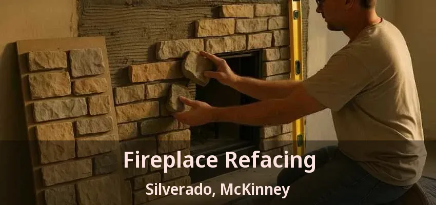 Fireplace Refacing Silverado, McKinney - TX