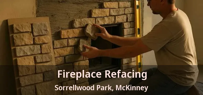 Fireplace Refacing Sorrellwood Park, McKinney - TX