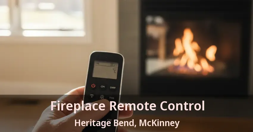 Fireplace Remote Control Heritage Bend, McKinney - TX Fireplace Remote Control Heritage Bend, McKinney - TX