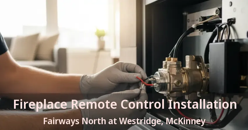 Fireplace Remote Control Installation Fairways North at Westridge, McKinney - TX Fireplace Remote Control Installation Fairways North at Westridge, McKinney - TX