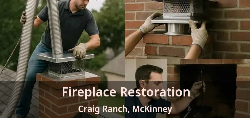 Fireplace Restoration Craig Ranch, McKinney - TX