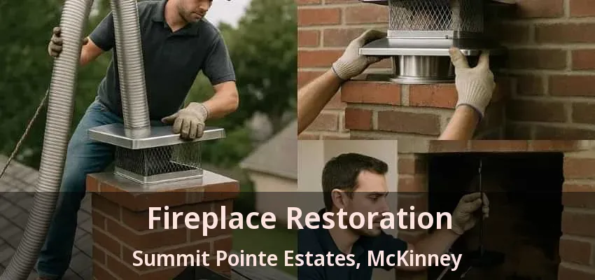 Fireplace Restoration Summit Pointe Estates, McKinney - TX