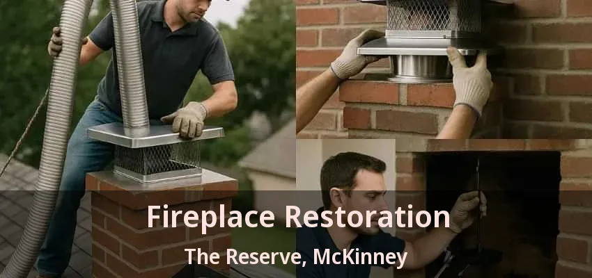 Fireplace Restoration The Reserve, McKinney - TX