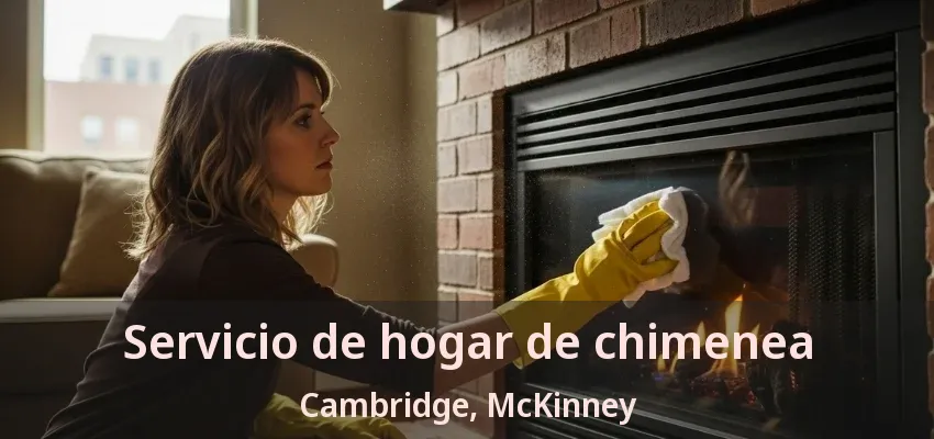 Servicio de hogar de chimenea Cambridge, McKinney - TX