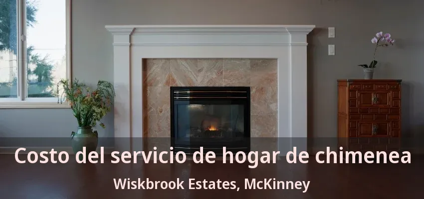 Costo del servicio de hogar de chimenea Wiskbrook Estates, McKinney - TX