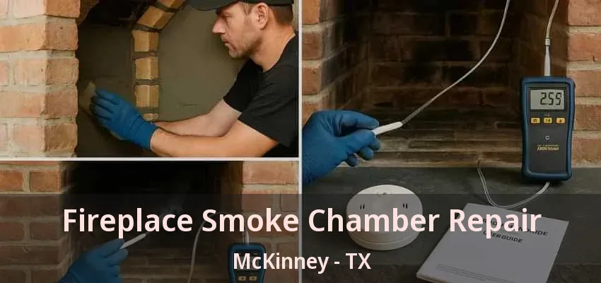 Fireplace Smoke Chamber Repair McKinney - TX