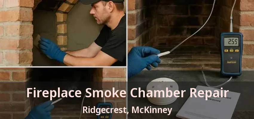 Fireplace Smoke Chamber Repair Ridgecrest, McKinney - TX