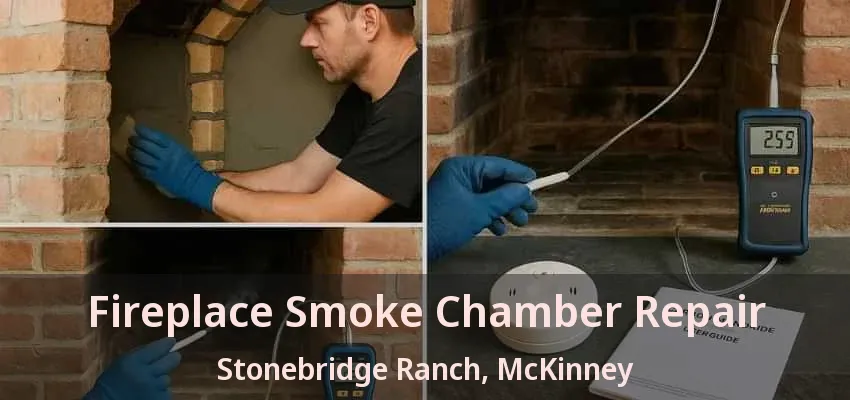 Fireplace Smoke Chamber Repair Stonebridge Ranch, McKinney - TX