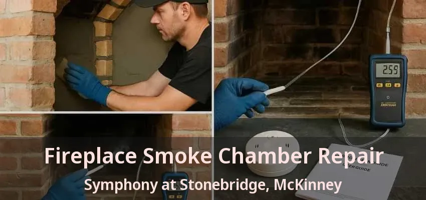 Fireplace Smoke Chamber Repair Symphony at Stonebridge, McKinney - TX