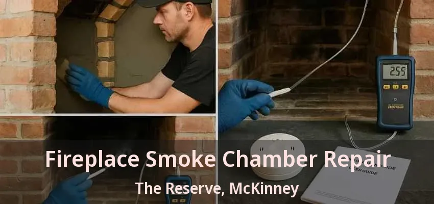 Fireplace Smoke Chamber Repair The Reserve, McKinney - TX