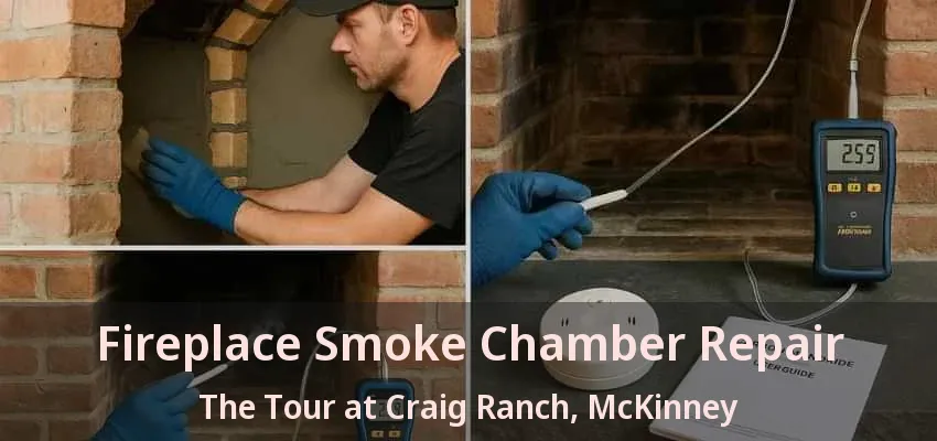 Fireplace Smoke Chamber Repair The Tour at Craig Ranch, McKinney - TX