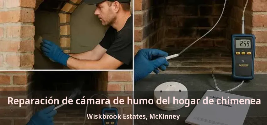 Reparación de cámara de humo del hogar de chimenea Wiskbrook Estates, McKinney - TX
