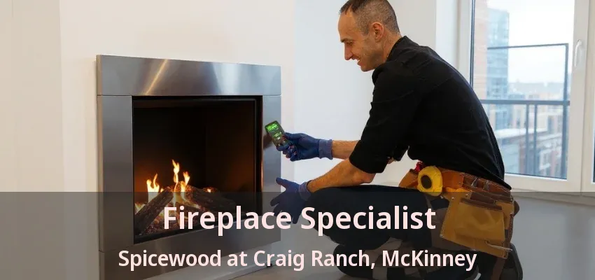 Fireplace Specialist Spicewood at Craig Ranch, McKinney - TX