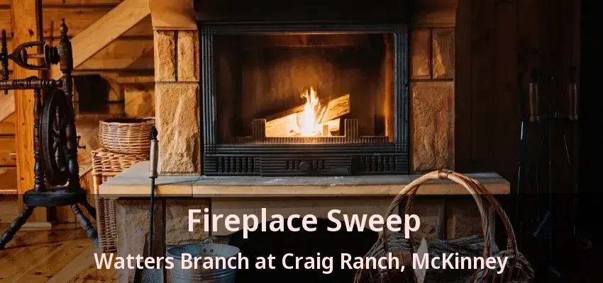 Fireplace Sweep Watters Branch at Craig Ranch, McKinney - TX