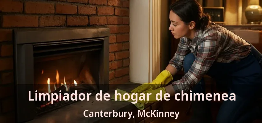 Limpiador de hogar de chimenea Canterbury, McKinney - TX