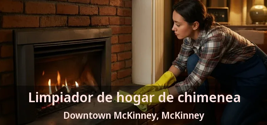 Limpiador de hogar de chimenea Downtown McKinney, McKinney - TX