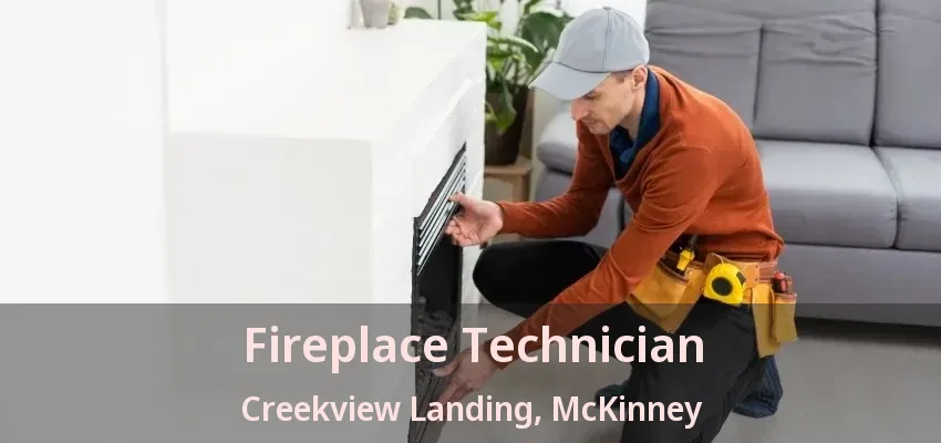 Fireplace Technician Creekview Landing, McKinney - TX