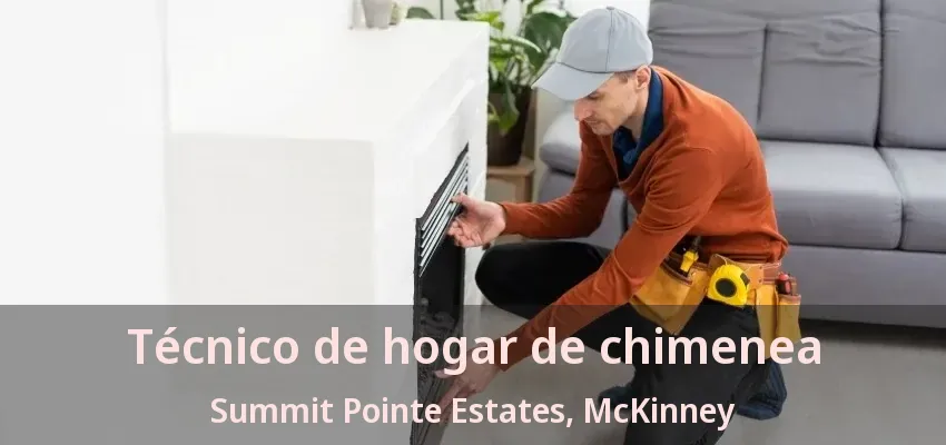 Técnico de hogar de chimenea Summit Pointe Estates, McKinney - TX