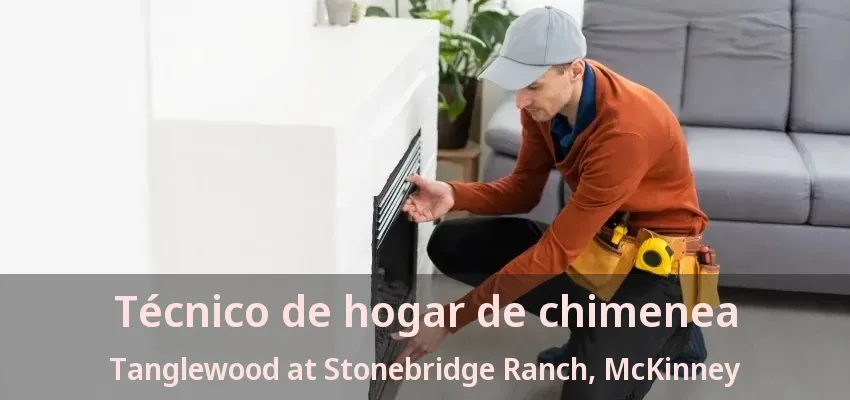 Técnico de hogar de chimenea Tanglewood at Stonebridge Ranch, McKinney - TX