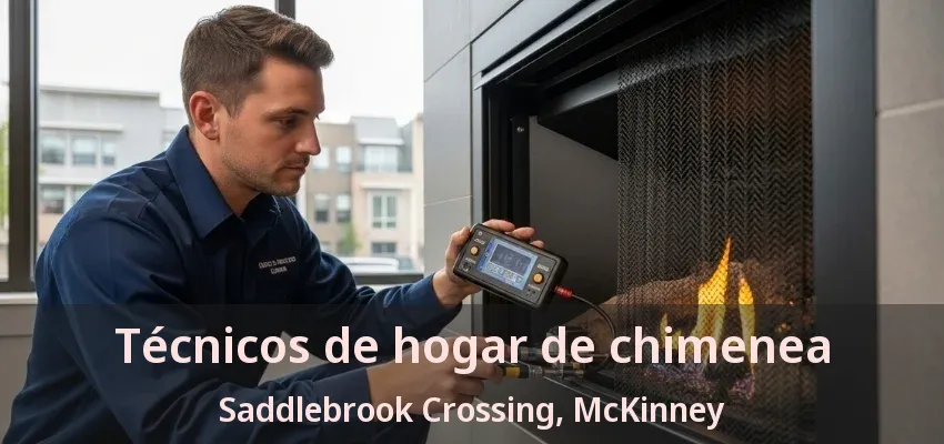 Técnicos de hogar de chimenea Saddlebrook Crossing, McKinney - TX