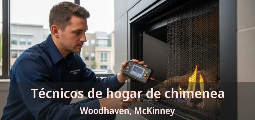 Técnicos de hogar de chimenea Woodhaven, McKinney - TX