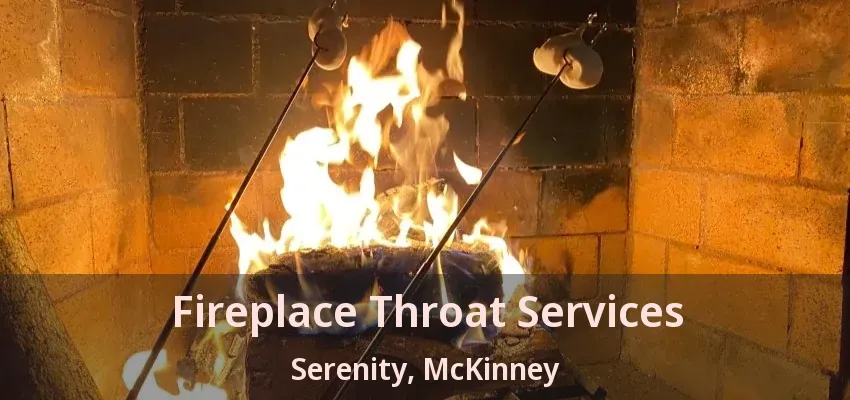 Fireplace Throat Services Serenity, McKinney - TX