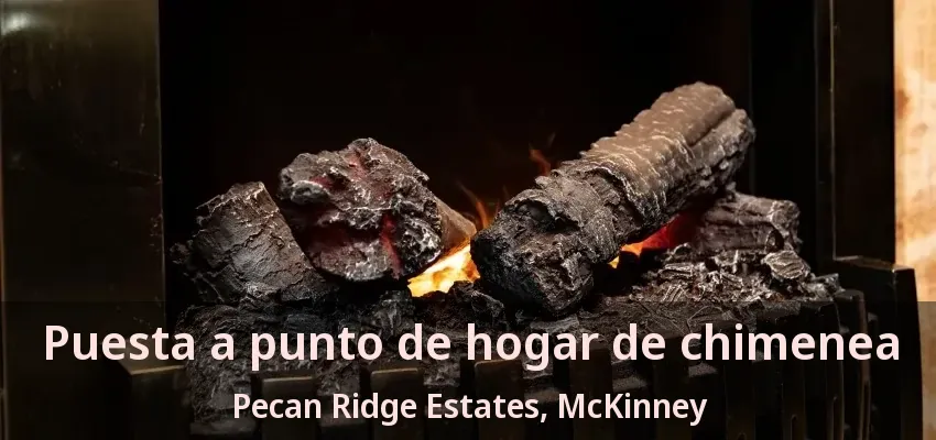 Puesta a punto de hogar de chimenea Pecan Ridge Estates, McKinney - TX